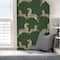 Scalamandre Serengeti Green Zebra Safari Peel & Stick Wallpaper